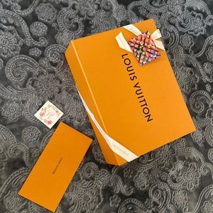 Louis Vuitton Gift Box And LV Ribbon w/tag